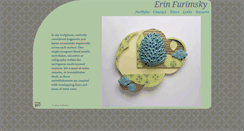 Desktop Screenshot of erinfurimsky.com